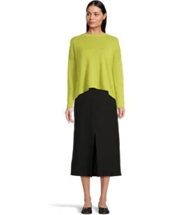 Eileen Fisher Petite Skirt With Front Slit | Skirts -Shoe Vogue Shop 61MOpSbIEaL. AC SR736920