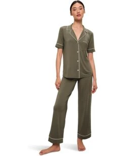 Eberjey Gisele Short Sleeve Pant Pj Set | Sleepwear 26 Eberjey Gisele Short Sleeve Pant Pj Set | Sleepwear -Shoe Vogue Shop 61OaujJKiFL. AC SR736920