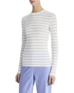 Vince Striped Long Sleeve Crew | Shirts & Tops