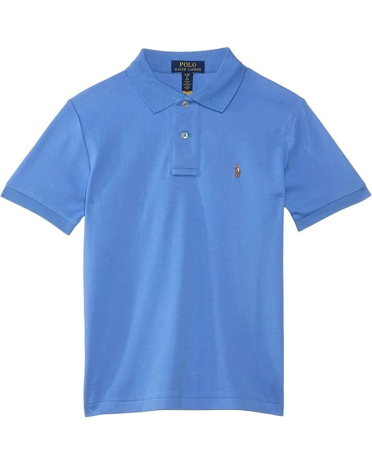 Polo Ralph Lauren Kids Soft Cotton Polo Shirt (Big Kid) | Shirts & Tops 4 Polo Ralph Lauren Kids Soft Cotton Polo Shirt (Big Kid) | Shirts & Tops - Image 2