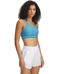 Under Armour Cross-Back Mid Heather Bra | Underwear & Intimates -Shoe Vogue Shop 61OzjjqIpoL. AC SR736920