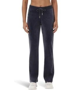 Juicy Couture Rib Waist Velour Pants with Drawcord 25 Juicy Couture Rib Waist Velour Pants with Drawcord -Shoe Vogue Shop 61PH3up4VuL. AC SR736920