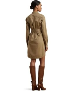 Lauren Ralph Lauren Belted Cotton-Blend Shirtdress | Dresses 7 Lauren Ralph Lauren Belted Cotton-Blend Shirtdress | Dresses -Shoe Vogue Shop 61Q9Hde4acL. AC SR736920