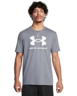 Under Armour Sportstyle Logo Short Sleeve T-Shirt | Shirts & Tops -Shoe Vogue Shop 61QVGph9WnL. AC SR736920