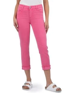 KUT from the Kloth AMY CROP STRAIGHT LEG- ROLL UP FREY | Jeans 11 KUT from the Kloth AMY CROP STRAIGHT LEG- ROLL UP FREY | Jeans -Shoe Vogue Shop 61Qx9Nl0kVL. AC SR736920