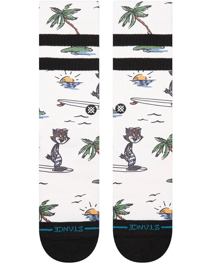 Stance Kids Kool Kats Crew (Big Kid) | Socks 4 Stance Kids Kool Kats Crew (Big Kid) | Socks - Image 2