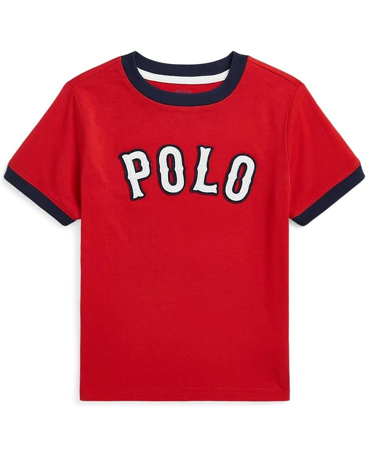 Polo Ralph Lauren Kids Baseball-Logo Cotton Jersey Tee (Toddler/Little Kid) | Shirts & Tops 6 Polo Ralph Lauren Kids Baseball-Logo Cotton Jersey Tee (Toddler/Little Kid) | Shirts & Tops - Image 4