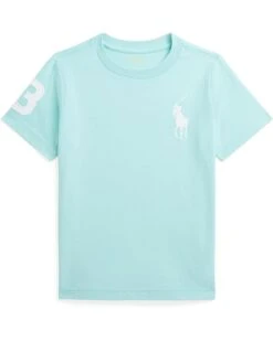 Polo Ralph Lauren Kids Big Pony Cotton Jersey Tee (Toddler/Little Kid/Big Kid) | Shirts & Tops 9 Polo Ralph Lauren Kids Big Pony Cotton Jersey Tee (Toddler/Little Kid/Big Kid) | Shirts & Tops -Shoe Vogue Shop 61SRvuaG1rL. AC SR736920