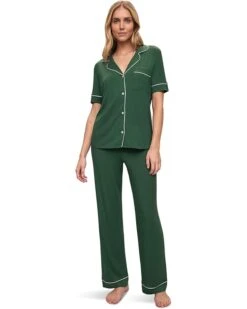Eberjey Gisele Short Sleeve Pant Pj Set | Sleepwear 23 Eberjey Gisele Short Sleeve Pant Pj Set | Sleepwear -Shoe Vogue Shop 61SlXOCTjL. AC SR736920