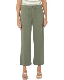 Liverpool Los Angeles Cargo Wide Leg Crop | Pants