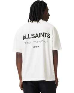 AllSaints Underground Short Sleeve Crew | Shirts & Tops -Shoe Vogue Shop 61TfFYDo1OL. AC SR736920