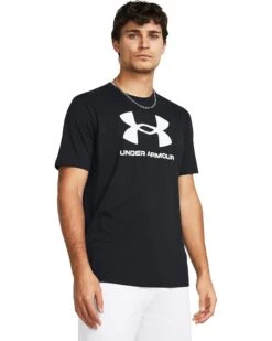 Under Armour Sportstyle Logo Short Sleeve T-Shirt | Shirts & Tops -Shoe Vogue Shop 61U0MLuIgxL. AC SR736920