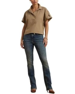 Lauren Ralph Lauren Cotton Blend Short Sleeve Camp Shirt | Shirts & Tops 10 Lauren Ralph Lauren Cotton Blend Short Sleeve Camp Shirt | Shirts & Tops -Shoe Vogue Shop 61UcVVkAglL. AC SR736920