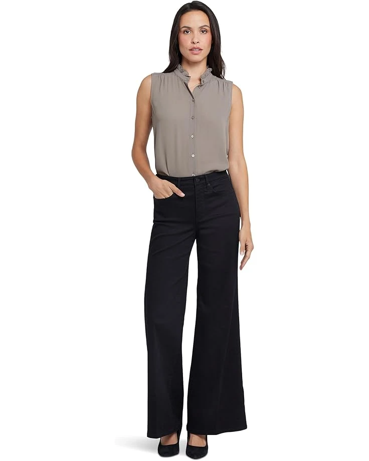 NYDJ Mia Palazzo Jeans in Black 3 NYDJ Mia Palazzo Jeans in Black
