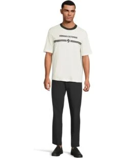 Armani Exchange Cotton Jersey Logo Tee | Shirts & Tops -Shoe Vogue Shop 61XkrmDLx4L. AC SR736920