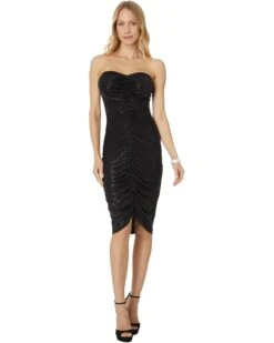 Norma Kamali Strapless Shirred Front Dress To Knee | Dresses -Shoe Vogue Shop 61XqIP5JxVL. AC SR736920