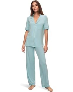 Eberjey Gisele Short Sleeve Pant Pj Set | Sleepwear 21 Eberjey Gisele Short Sleeve Pant Pj Set | Sleepwear -Shoe Vogue Shop 61YdKzuX uL. AC SR736920