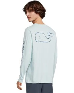 Vineyard Vines Long Sleeve Vintage Whale Pocket Tee | Shirts & Tops -Shoe Vogue Shop 61YyAPsGmRL. AC SR736920