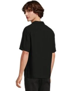 AllSaints Cudi Short Sleeve Shirt | Shirts & Tops -Shoe Vogue Shop 61aDEPIzaXL. AC SR736920