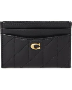 COACH Card Case with Pillow Quilting | Wallets