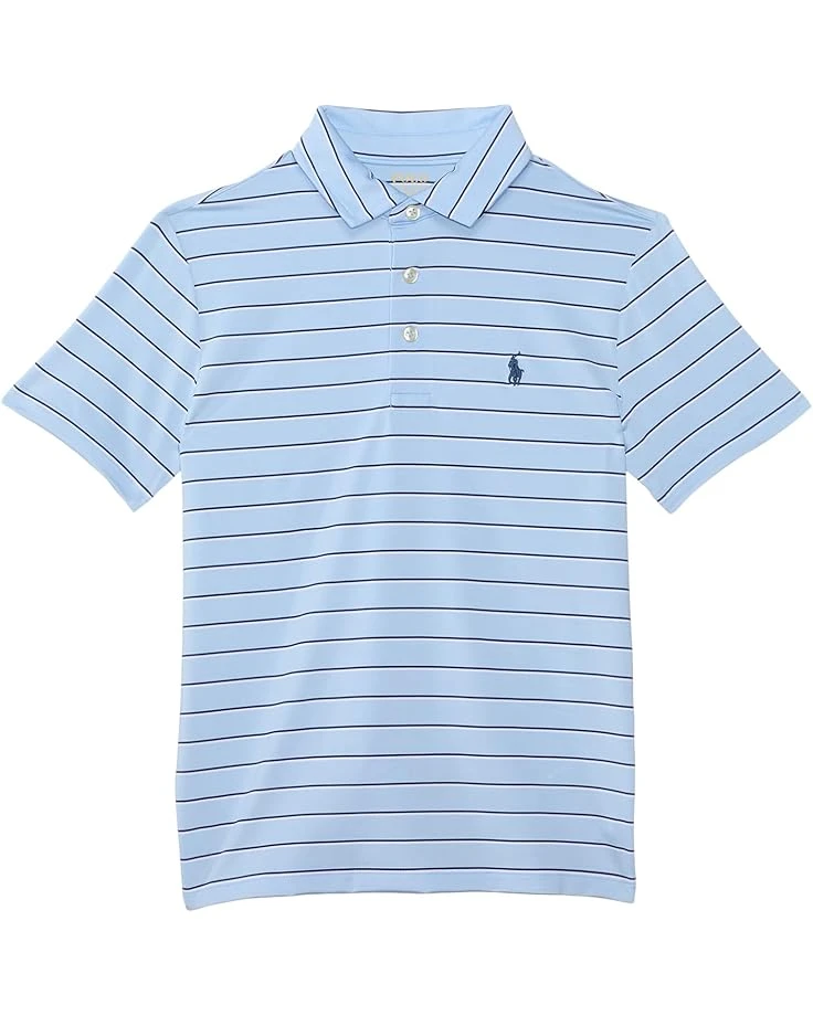 Polo Ralph Lauren Kids Striped Performance Jersey Polo Shirt (Toddler/Little Kid) | Shirts & Tops 3 Polo Ralph Lauren Kids Striped Performance Jersey Polo Shirt (Toddler/Little Kid) | Shirts & Tops