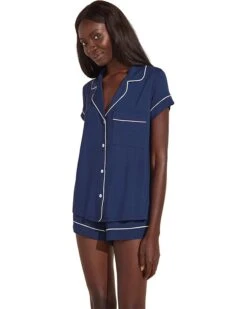 Eberjey Gisele - Shortie Short PJ Set | Sleepwear -Shoe Vogue Shop 61bpzYQrUeL. AC SR736920
