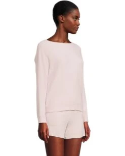 Barefoot Dreams Cozychic Ultra Lite® Boatneck Pullover and Short Set | Sweaters -Shoe Vogue Shop 61cEag3BLCL. AC SR736920
