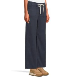 Paige Ari With Waistband Tie And Stitch Thru Pockets in Vintage Navy Seascape | Jeans -Shoe Vogue Shop 61clwUcWYfL. AC SR736920