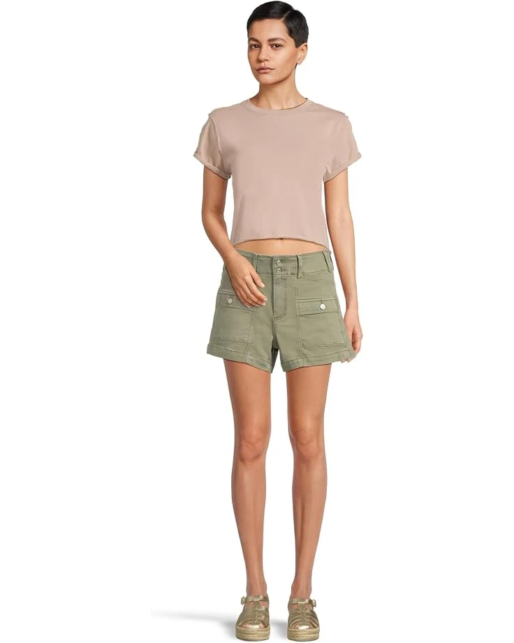 Paige Olivia Cargo Shorts in Vintage Sweet Succulent 7 Paige Olivia Cargo Shorts in Vintage Sweet Succulent - Image 5