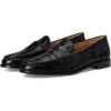 Lauren Ralph Lauren Wynnie Crocodile-Embossed Leather Loafer | Loafers