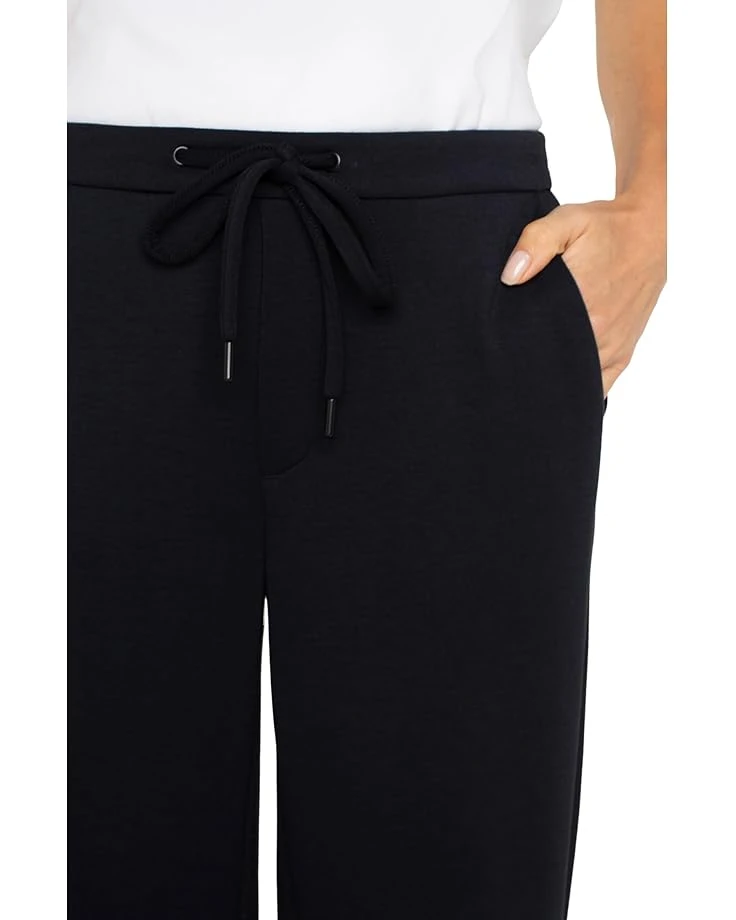 Liverpool Los Angeles Plush Comfort Knit Pull On Wide Leg Crop Trouser | Pants 5 Liverpool Los Angeles Plush Comfort Knit Pull On Wide Leg Crop Trouser | Pants - Image 3