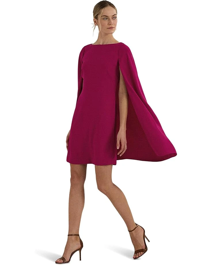 Lauren Ralph Lauren Cape Georgette Cocktail Dress | Dresses 8 Lauren Ralph Lauren Cape Georgette Cocktail Dress | Dresses - Image 6