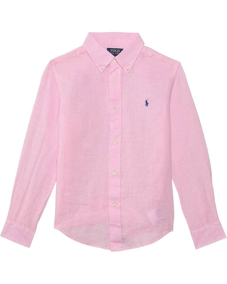 Polo Ralph Lauren Kids Linen Shirt (Toddler/Little Kid) | Shirts & Tops 3 Polo Ralph Lauren Kids Linen Shirt (Toddler/Little Kid) | Shirts & Tops