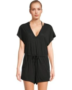 BECCA Beach Date V Neck Romper Cover-Up | Swimwear -Shoe Vogue Shop 61hEE0NhiL. AC SR736920