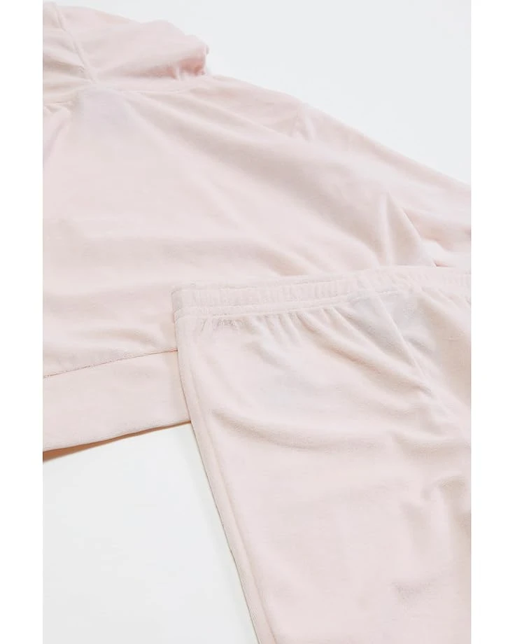 Converse Kids Velour Pullover Hoodie & Flare Legging Set (Big Kid/Little Kid) | Kids' Sets 4 Converse Kids Velour Pullover Hoodie & Flare Legging Set (Big Kid/Little Kid) | Kids' Sets - Image 2