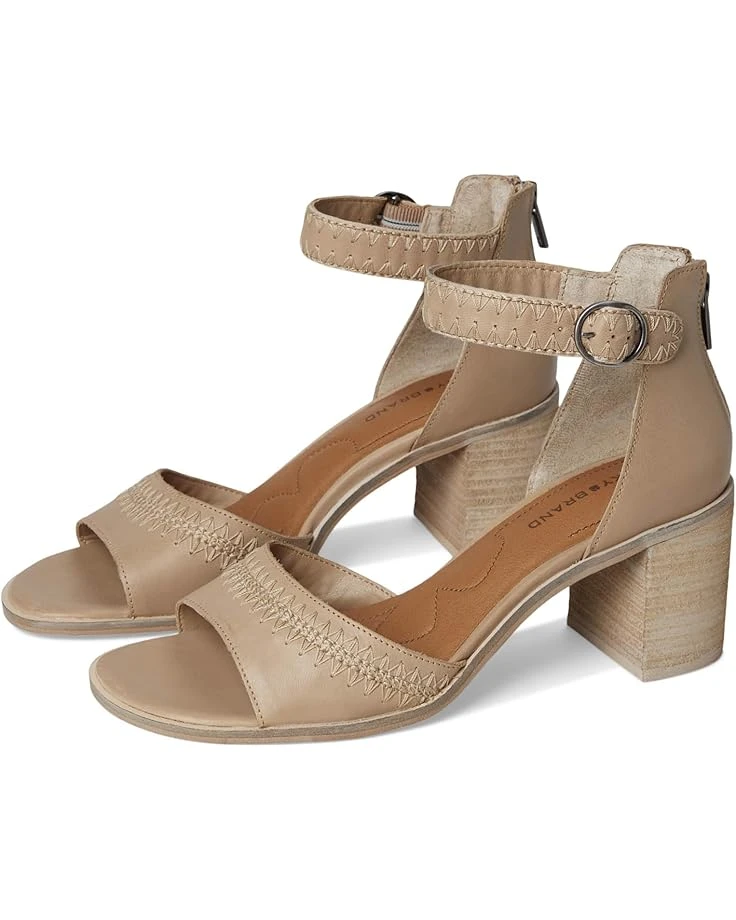 Lucky Brand Shivona Stitched Heeled Sandal | Heels 10 Lucky Brand Shivona Stitched Heeled Sandal | Heels - Image 8