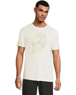 John Varvatos Watercolor Skull Tee KG6917S25 | Shirts & Tops