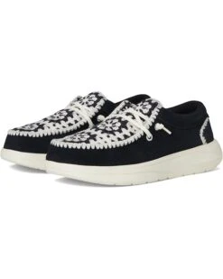 Hey Dude Wendy COMF Suede Crochet | Sneakers & Athletic Shoes