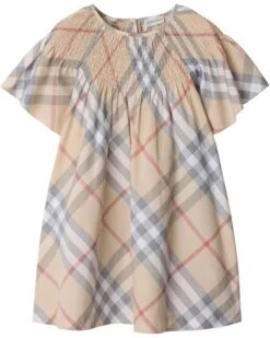 Burberry Kids Cali Check Dress (Toddler/Little Kid/Big Kid) | Dresses