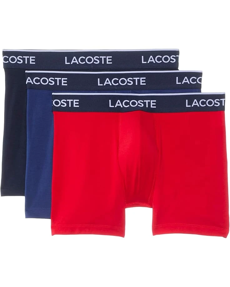 Lacoste Cotton Stretch Essentials Boxer Briefs 3-pack | Underwear 5 Lacoste Cotton Stretch Essentials Boxer Briefs 3-pack | Underwear - Image 3