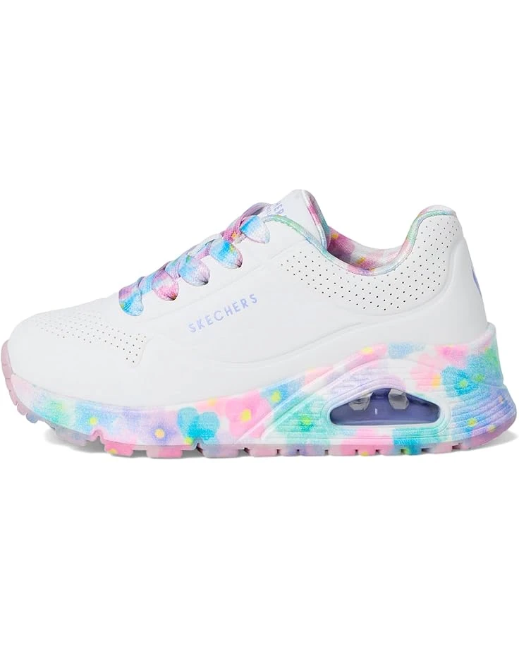 SKECHERS KIDS Uno Generation 1 - Pastel Blooms 310320L (Little Kid/Big Kid) | Sneakers & Athletic Shoes 6 SKECHERS KIDS Uno Generation 1 - Pastel Blooms 310320L (Little Kid/Big Kid) | Sneakers & Athletic Shoes - Image 4