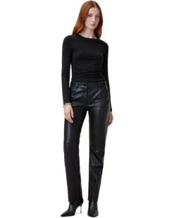 AllSaints Bec Long Sleeve Tee | Shirts & Tops -Shoe Vogue Shop 61lhiDl1YL. AC SR736920