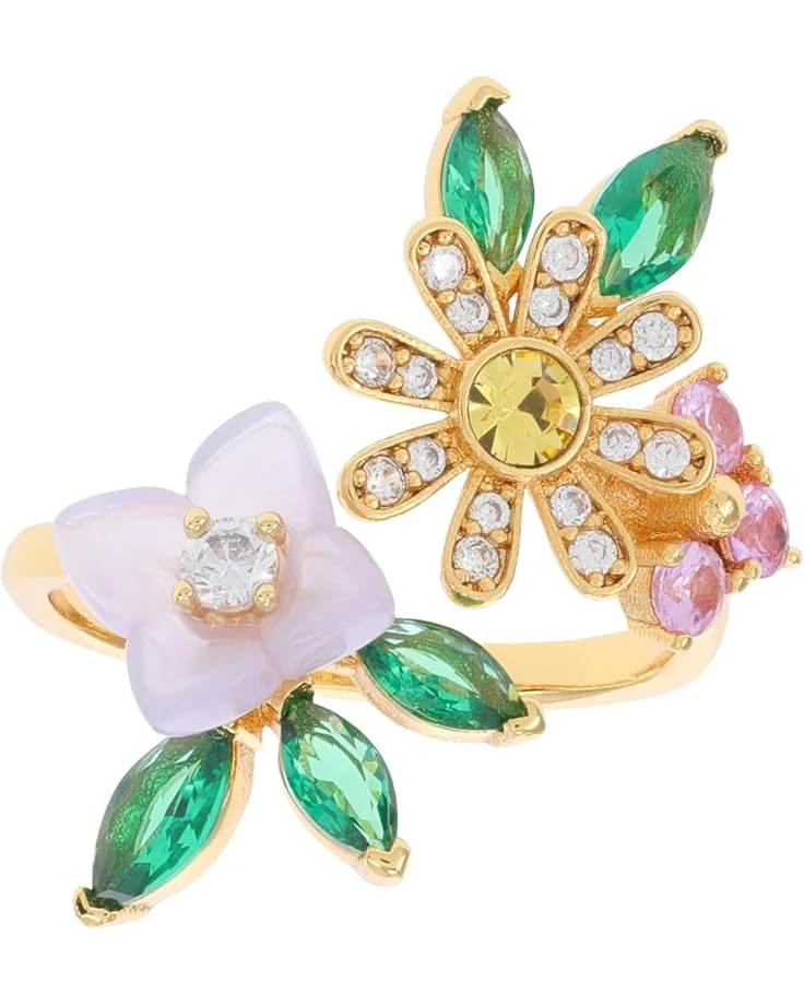 Kate Spade New York Bursting Blooms Wrap Ring | Rings 3 Kate Spade New York Bursting Blooms Wrap Ring | Rings