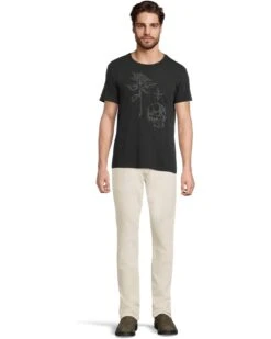 John Varvatos Rose + Skull Tee KG6913S25 | Shirts & Tops -Shoe Vogue Shop 61nnic0syuL. AC SR736920