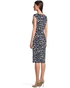 NIC+ZOE Geo Pebble Side Ruche Dress | Dresses -Shoe Vogue Shop 61nqya1BF0L. AC SR736920