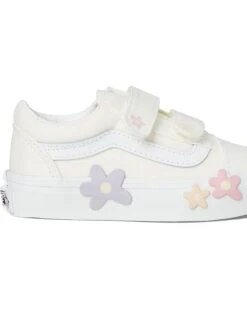 Vans Kids Old Skool V Flower (Little Kid) | Sneakers & Athletic Shoes 14 Vans Kids Old Skool V Flower (Little Kid) | Sneakers & Athletic Shoes -Shoe Vogue Shop 61o1KN7PwbL. AC SR736920