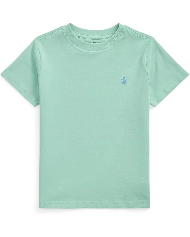 Polo Ralph Lauren Kids Cotton Jersey Crewneck Tee (Toddler/Little Kid) | Shirts & Tops 4 Polo Ralph Lauren Kids Cotton Jersey Crewneck Tee (Toddler/Little Kid) | Shirts & Tops - Image 2