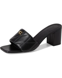 COACH Holly Block Heel Sandals with Quilting | Heels 16 COACH Holly Block Heel Sandals with Quilting | Heels -Shoe Vogue Shop 61oJvgJh 0L. AC SR736920
