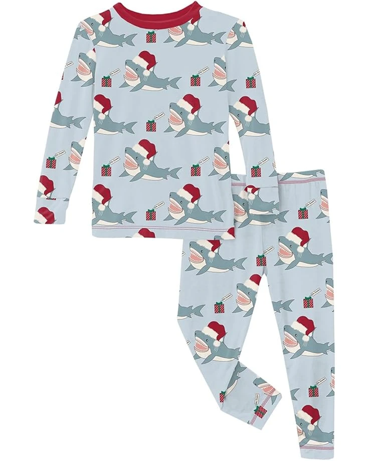 Kickee Pants Kids Print Long Sleeve Pajama Set (Toddler/Little Kids/Big Kids) | Sleepwear 8 Kickee Pants Kids Print Long Sleeve Pajama Set (Toddler/Little Kids/Big Kids) | Sleepwear - Image 6