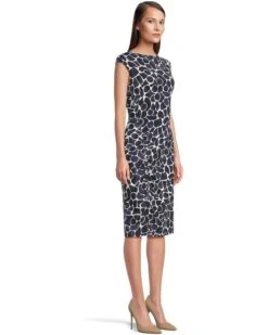 NIC+ZOE Geo Pebble Side Ruche Dress | Dresses -Shoe Vogue Shop 61oP5Pyn34L. AC SR736920